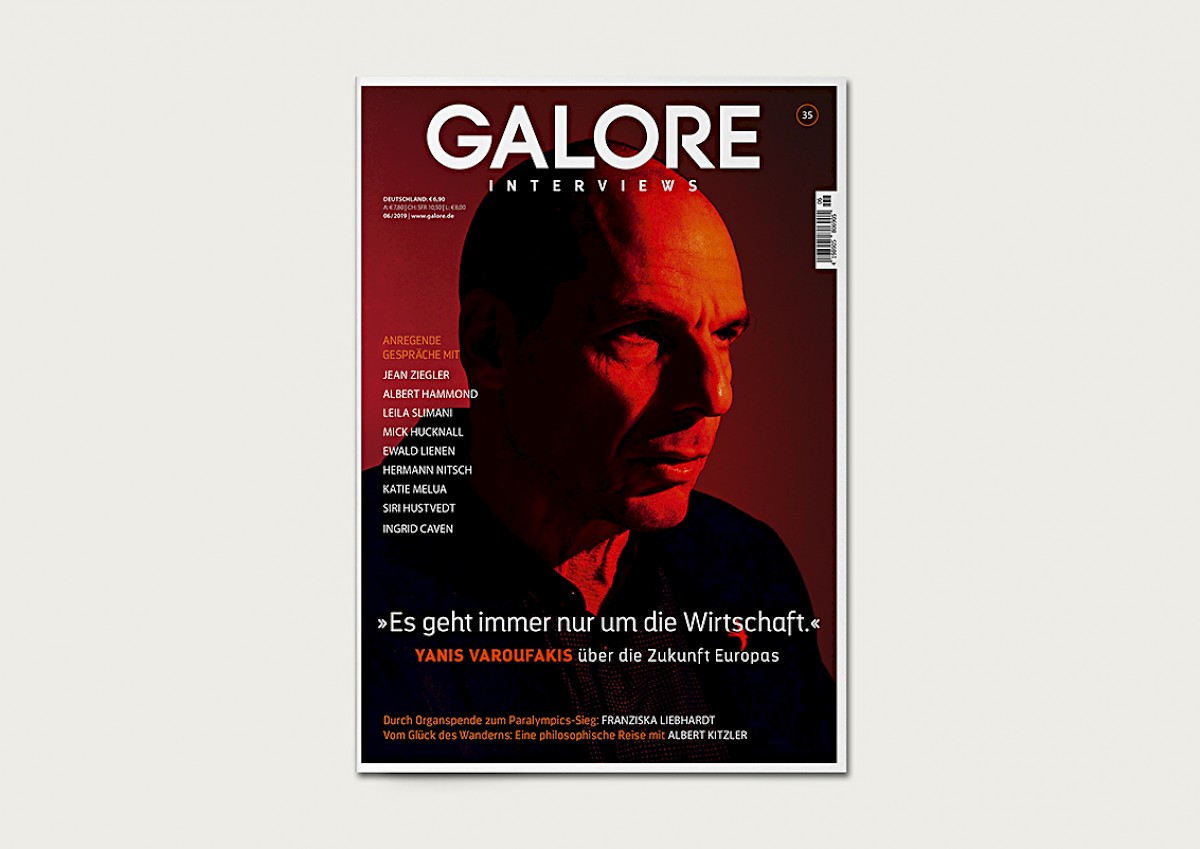 Yanis Varoufakis fotografiert von Nikita Teryoshin