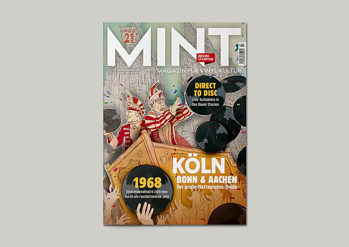 Plattenladen-Guide Köln & Bonn illustriert von Sascha Düvel